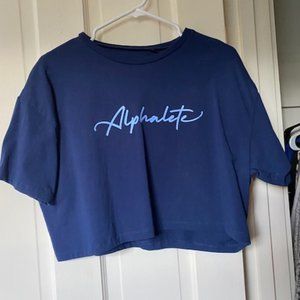 Alphalete Oversized Crop